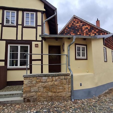 Ferienhaus Tor Zum Muenzenberg Quedlinburg Exterior foto